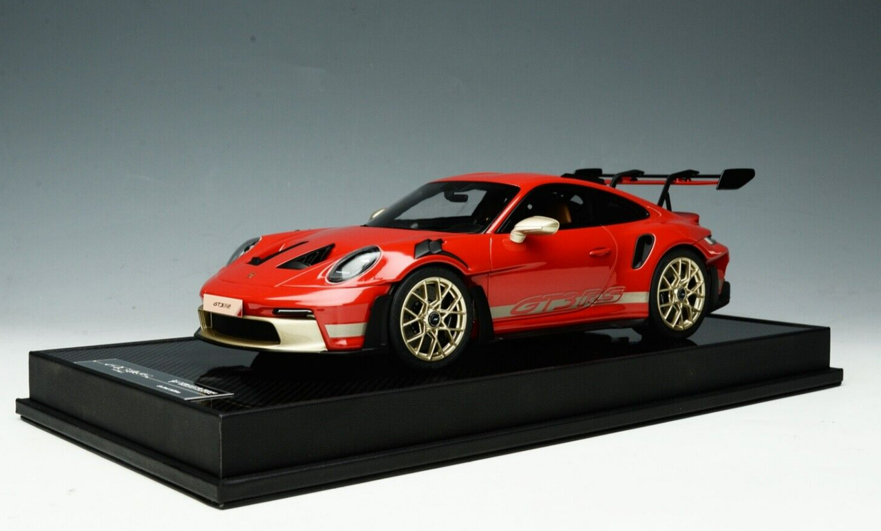1/18 TP Timothy & Pierre Porsche 911 992 GT3 RS (Dark Red with