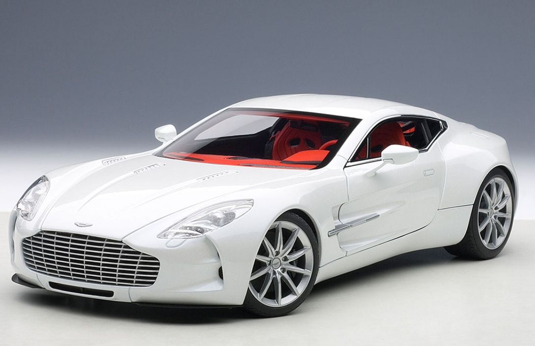1/18 AUTOart ASTON MARTIN ONE-77 ONE77 (MORNING FROST WHITE