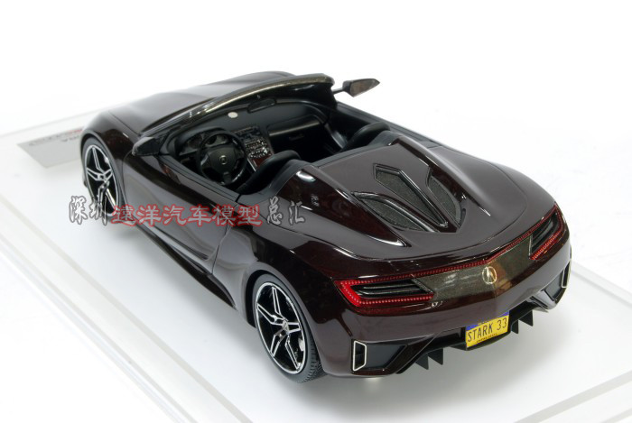 1/18 TSM Acura NSX Roadster Marvel Avengers Resin Car Model