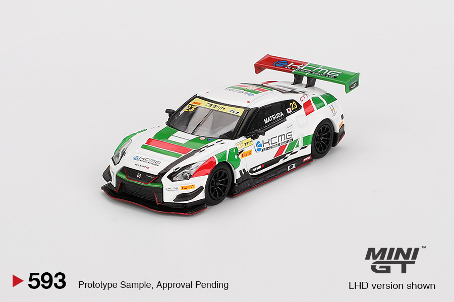 1/64 Mini GT 2018 Nissan GT-R R35 Nismo GT3 #23 KCMG 2018 FIA GT