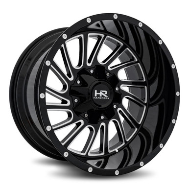 Hardrock Offroad H708 Overdrive Wheels Rims 20x9 5x150 5x139.7