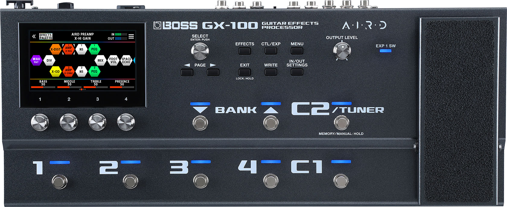 Boss GX-100 Guitar Effects Processor - The Music Den