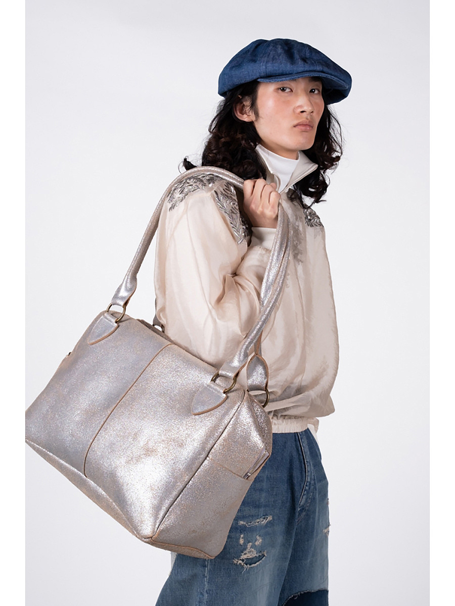 KAPITAL Bag Crack Leather Fargo BAG (Small)