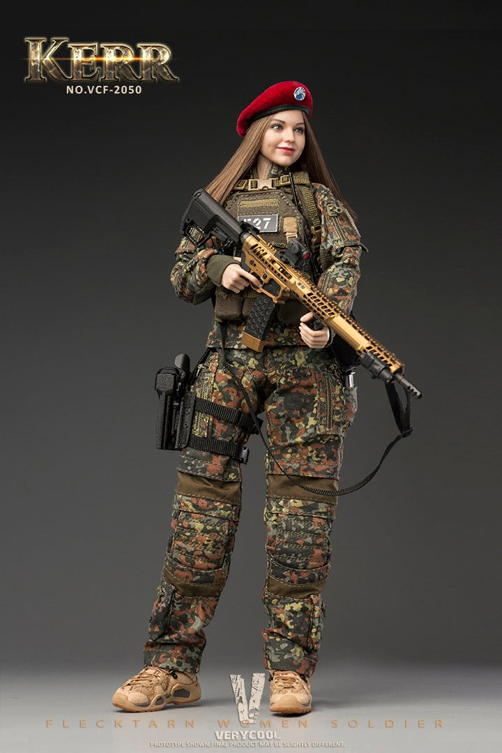 VeryCool (VCF-2050) 1/6 Scale Flecktarn Soldier - Kerr Figure