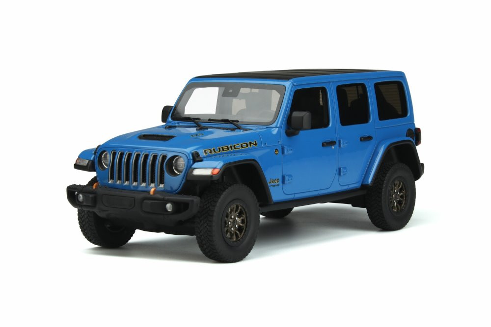 2021 Jeep Wrangler Rubicon 392, Blue with Black - GT Spirit GT371