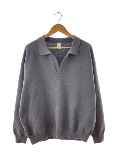 MEIAS(メイアス) / LILY CO/PE SKIPPER PULL OVER/スキッパーニット/XL
