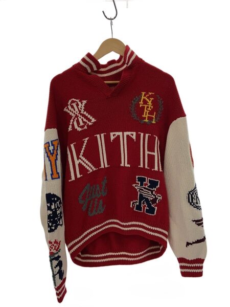 KITH(キス) / ニット・セーター(厚手)/M/コットン/RED | 古着の販売
