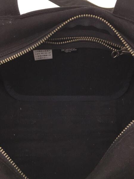 PORTER(ポーター) / ポーター/ミニボストンバッグ/キャンバス/BLK/無地