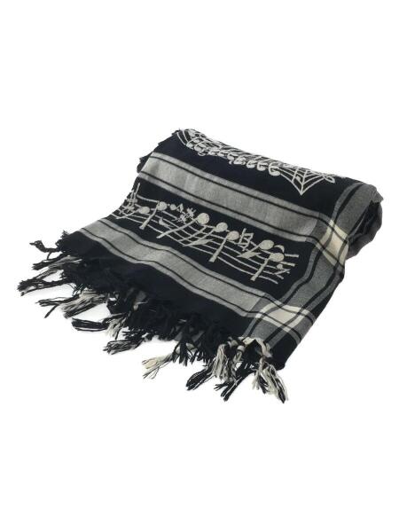 NUMBER (N)INE(ナンバーナイン) / ストール/コットン/BLK | 中古品の