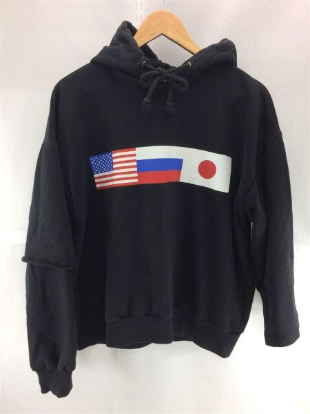 Gosha Rubchinskiy(ゴーシャラブチンスキー) / 18aw/国旗/パーカー/S