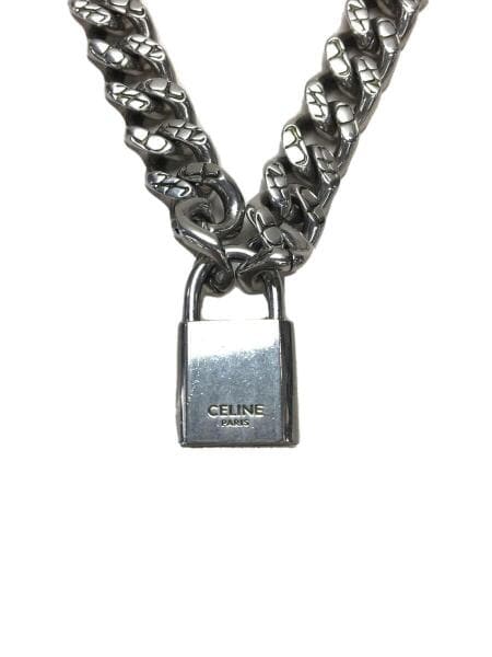 CELINE(セリーヌ) / 16 パドロックネックレス/ヴィンテージシルバー