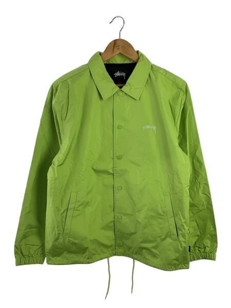 STUSSY(ステューシー) / コーチジャケット/S/ポリエステル/グリーン