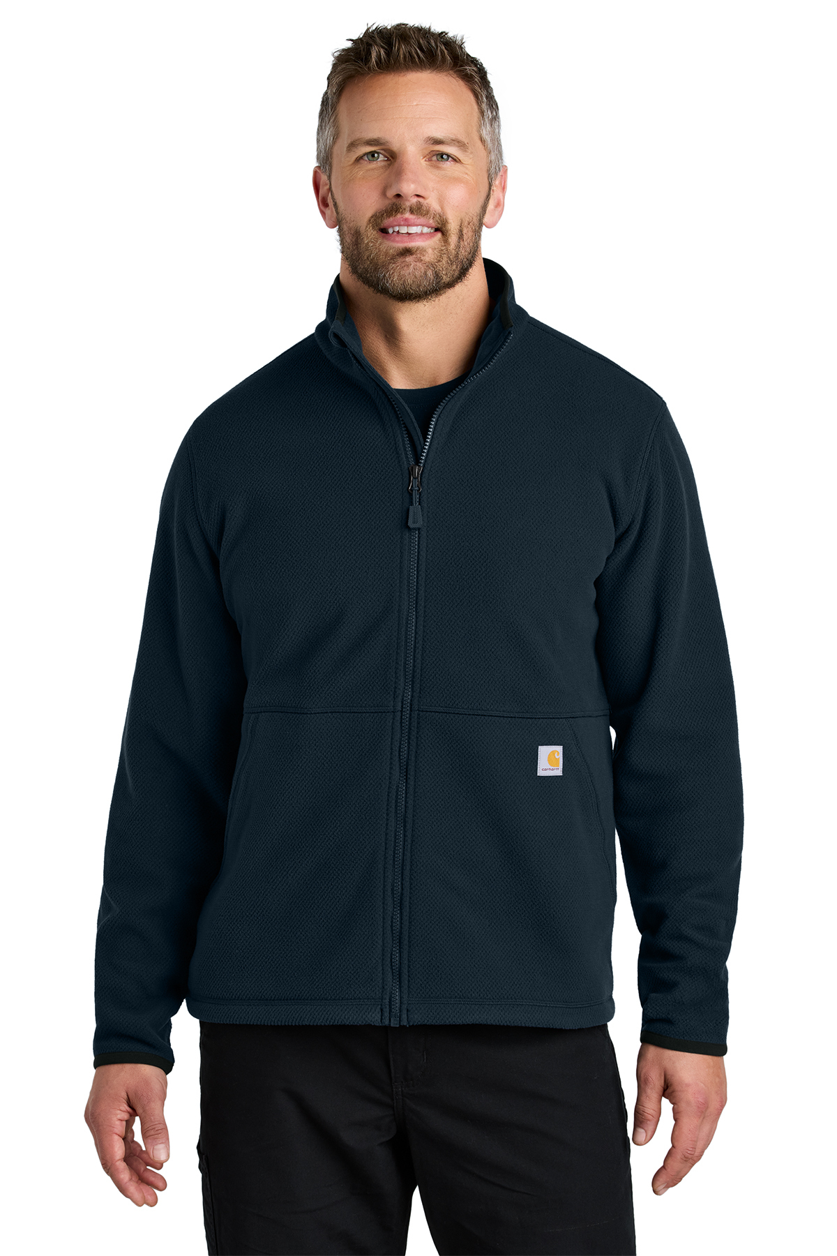 Carhartt Textured Full-Zip Fleece Jacket | Product | Company Casuals