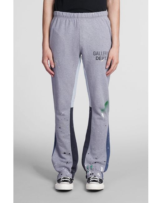 GALLERY DEPT. Pants In Grey Cotton in Gray for Men | Lyst