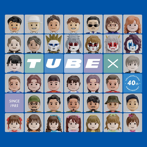 TUBE コラボレーションアルバム『TUBE×』2025年8月6日発売 - TOWER