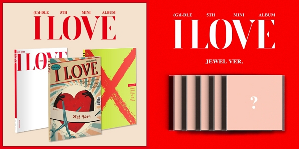 G)I-DLE｜ 約7ヶ月振り！韓国5枚目のミニアルバム『I love』 - TOWER