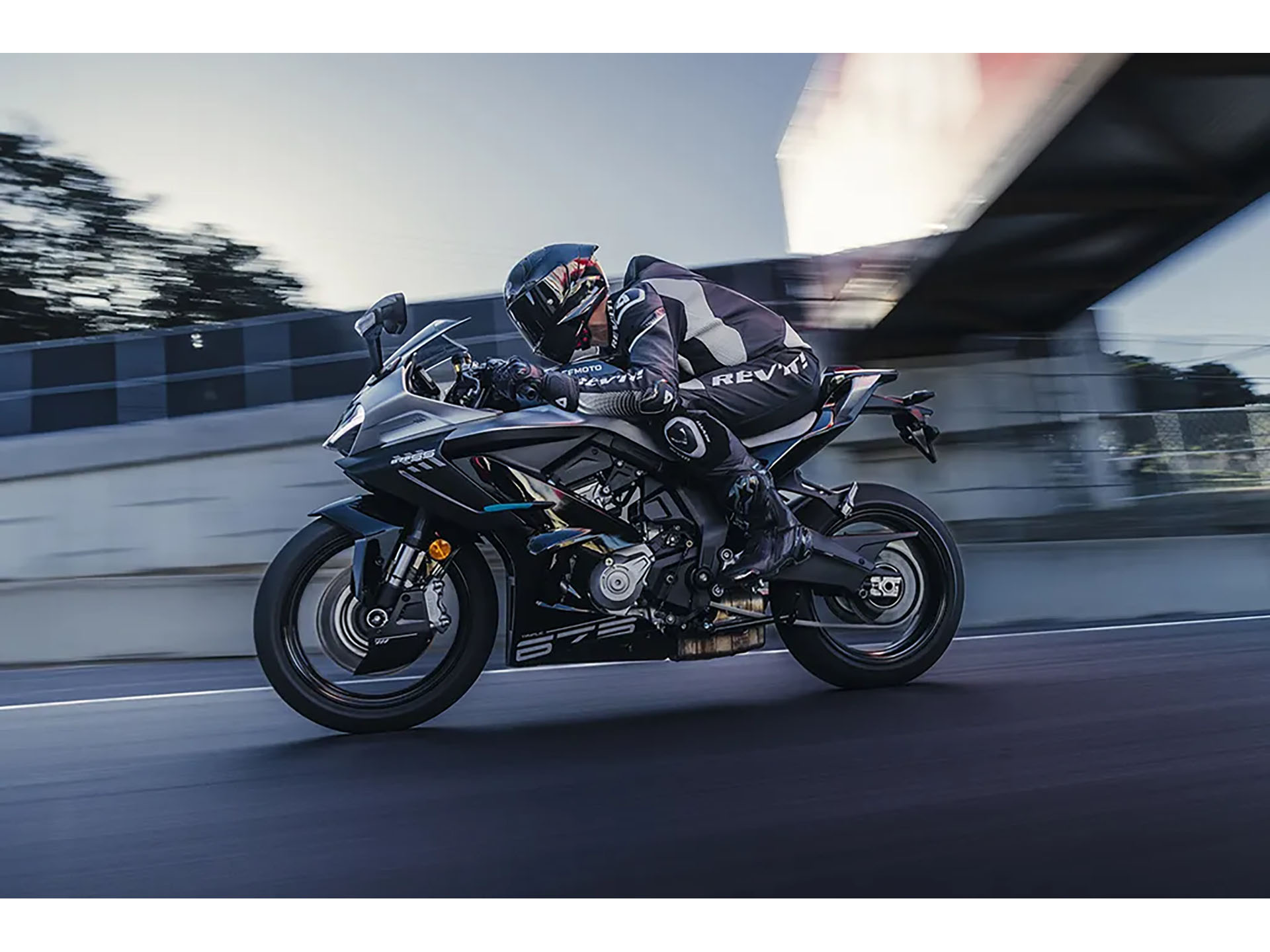 New 2025 CFMOTO 675SS Nebula Black | Motorcycles in Crossville TN |