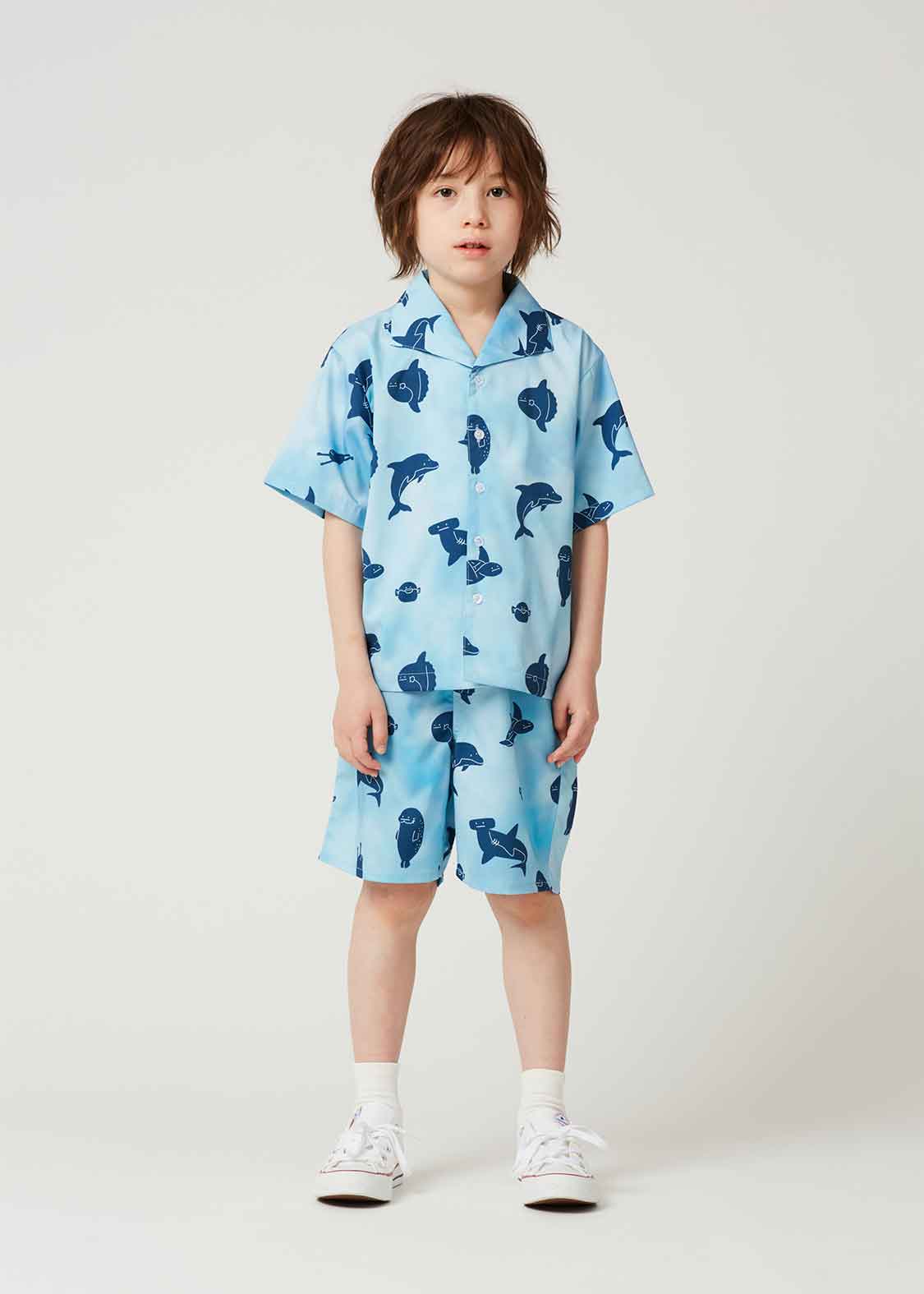 ビューティフルシャドーシーフレンズ｜キッズシャツ&ショートパンツ