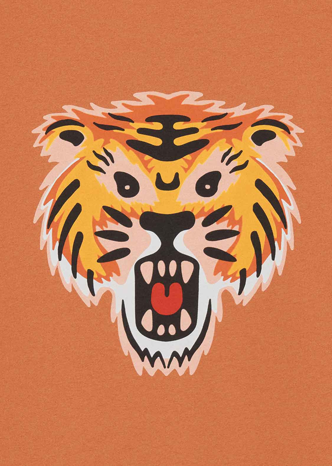 オーサムタイガーモダン｜水陸両用 Tシャツ｜ユニセックス｜グラニフ