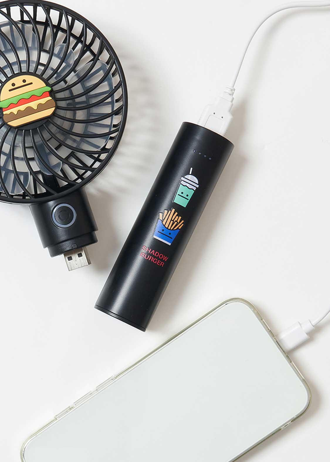 ビューティフルシャドーバーガー｜ハンディファン｜グラニフ(graniph