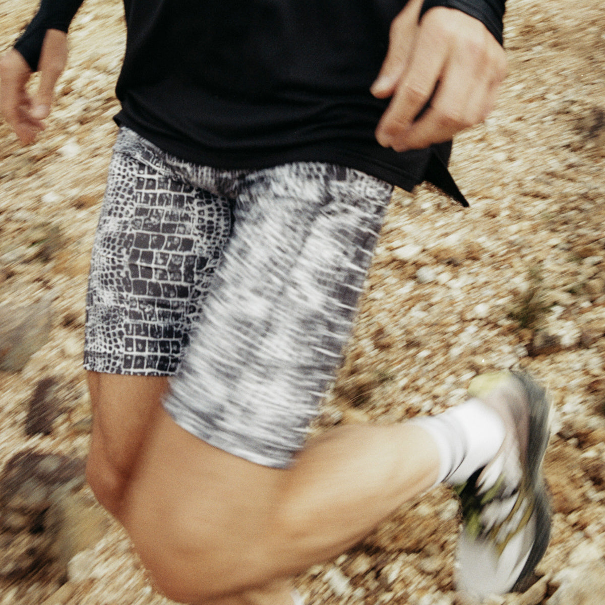 CROCODILE 10 POCKETS SHORT LEGGINGS（MEN）