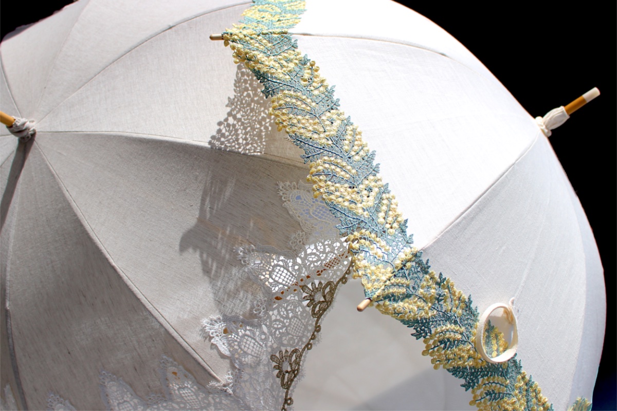 貴婦人の三種の神器「日傘」。近沢レース店の日傘の魅力に迫る