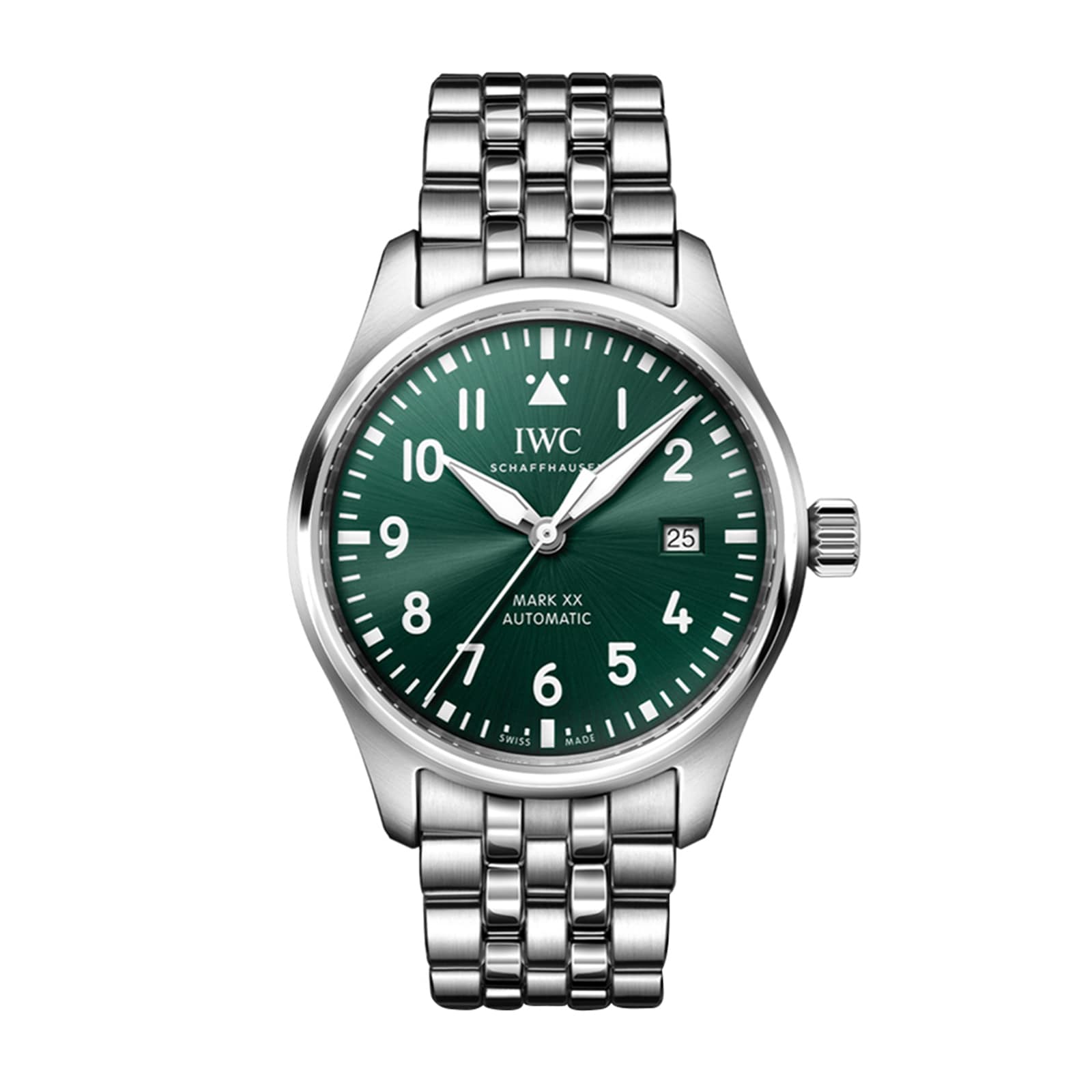 IWC Pilot's Mark XX 40mm Mens Watch Green IW328206 | Betteridge
