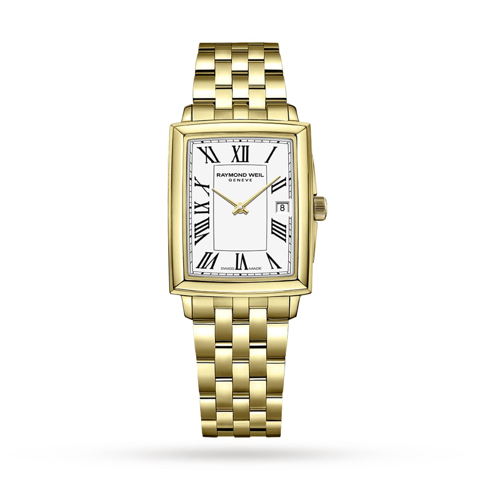 Raymond Weil Toccata Ladies Gold Quartz Watch 22.6 x 28.1mm 5925-P
