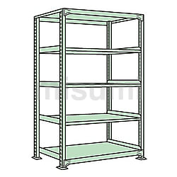中軽量棚NE型（グリーン） 高さ 1800mm | サカエ | MISUMI(ミスミ)
