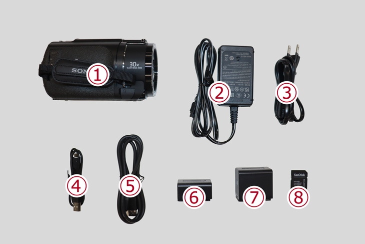 Sony デジタル4Kビデオカメラ FDR-AX45A バッテリー付属【SDカード付