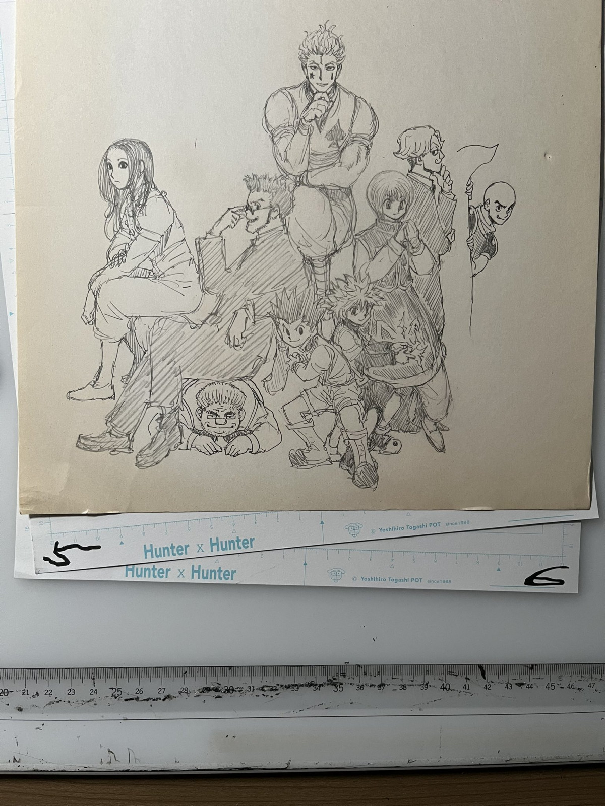 画像・写真 | 『ハンター×ハンター』冨樫義博「35年くらい昔の原稿