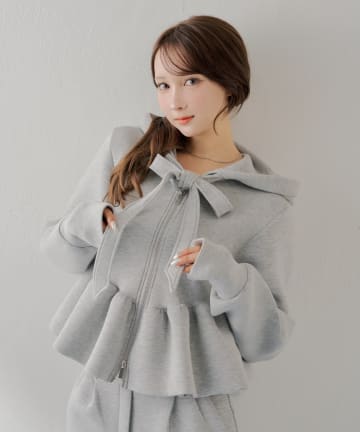 数量限定再入荷※【namiコラボ企画】セーラー襟付きシャギールーズ