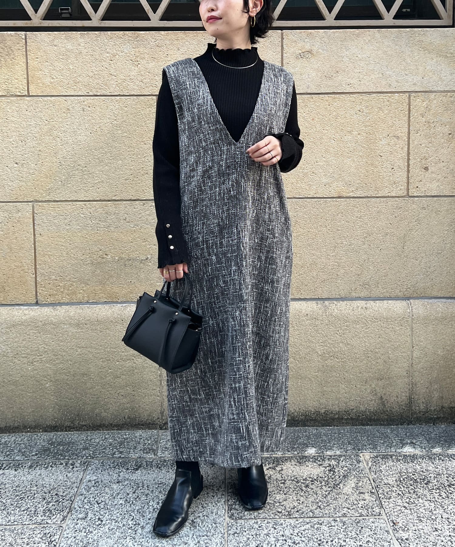 ツイードジャンスカワンピース | Chez toi(シェトワ)レディース | PAL