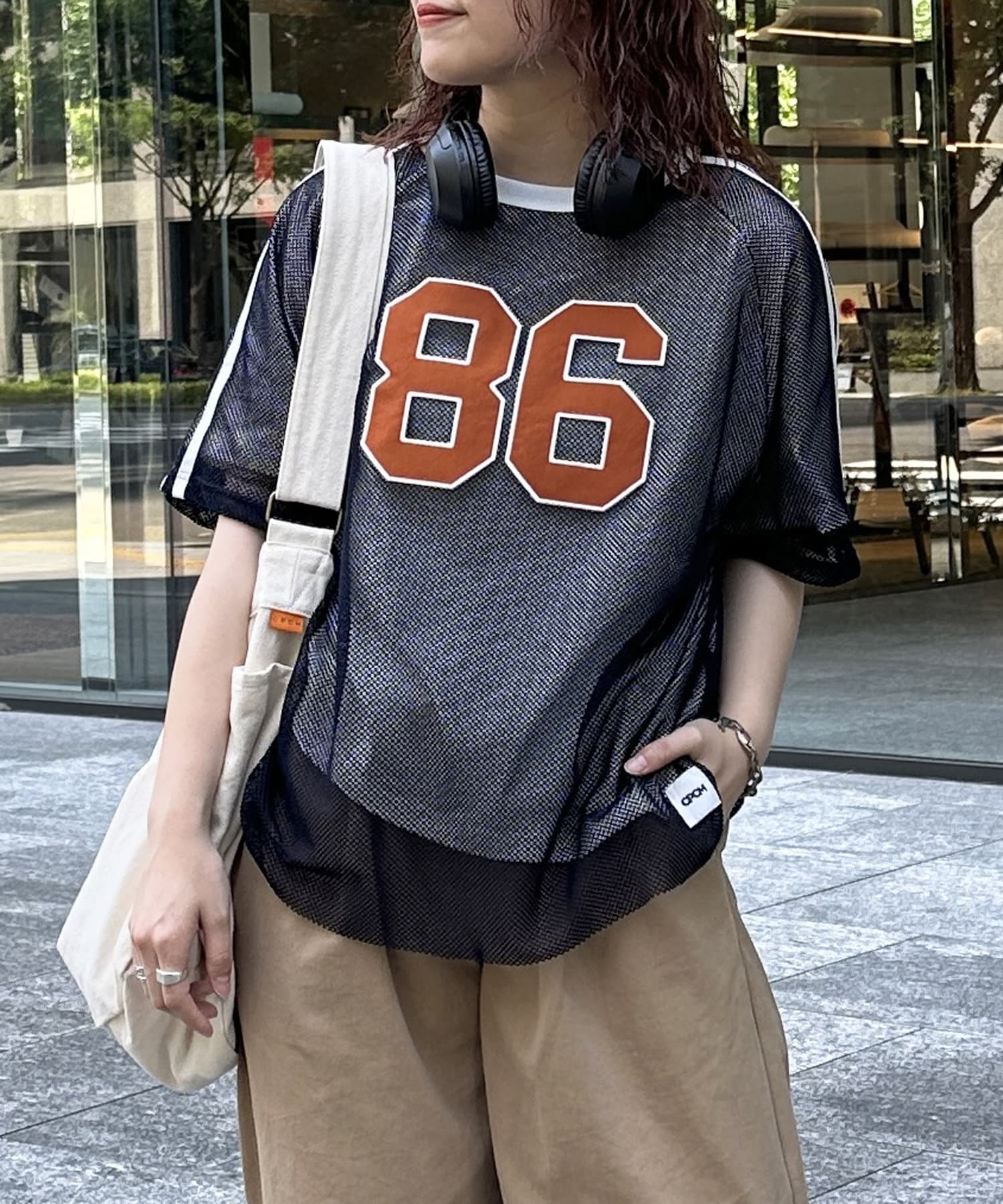 メッシュレイヤーナンバリングT | CPCM(シーピーシーエム)レディース