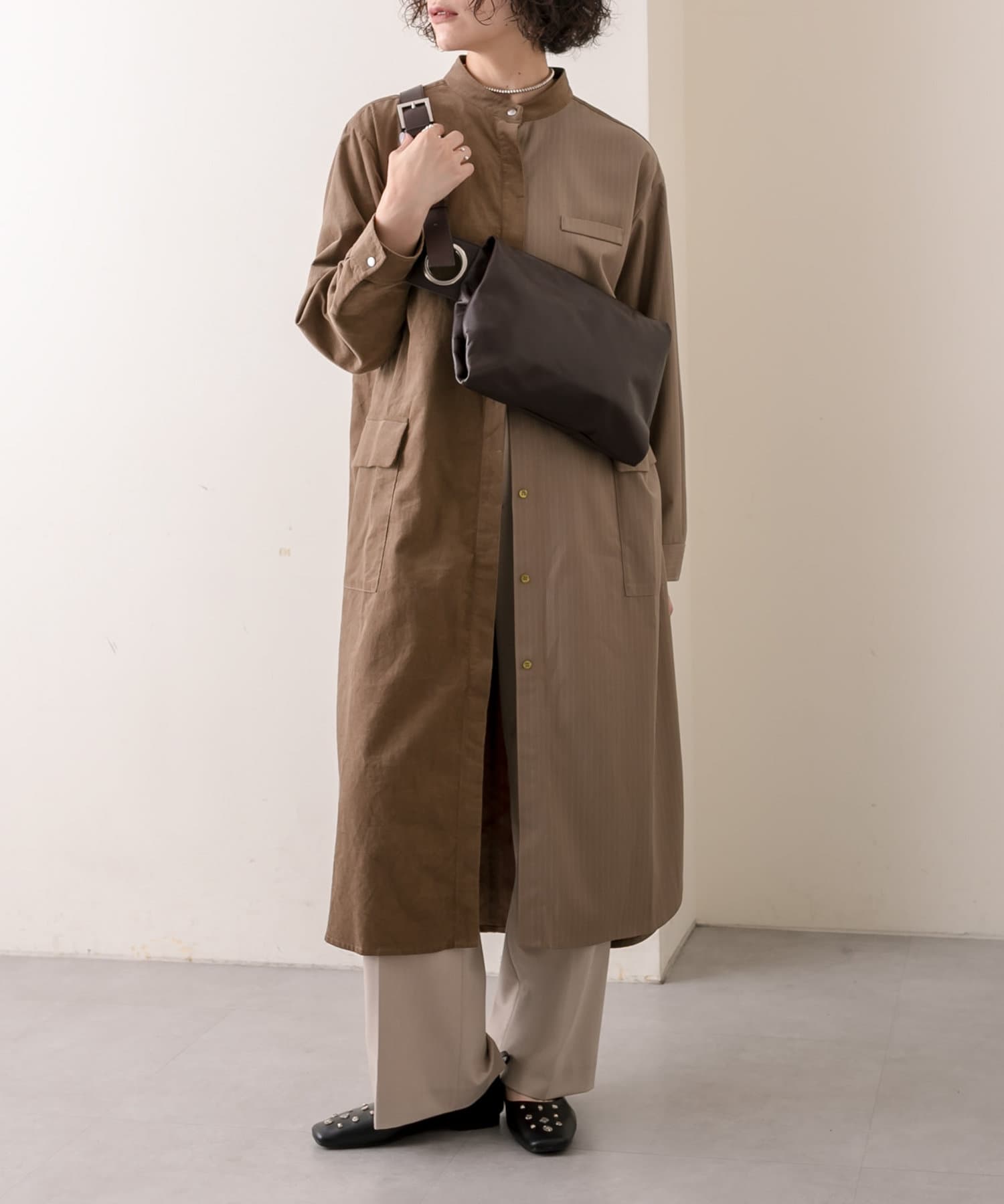 kawa-kawa（カワカワ）】NO1234 hatomeレザーボディバッグMサイズ