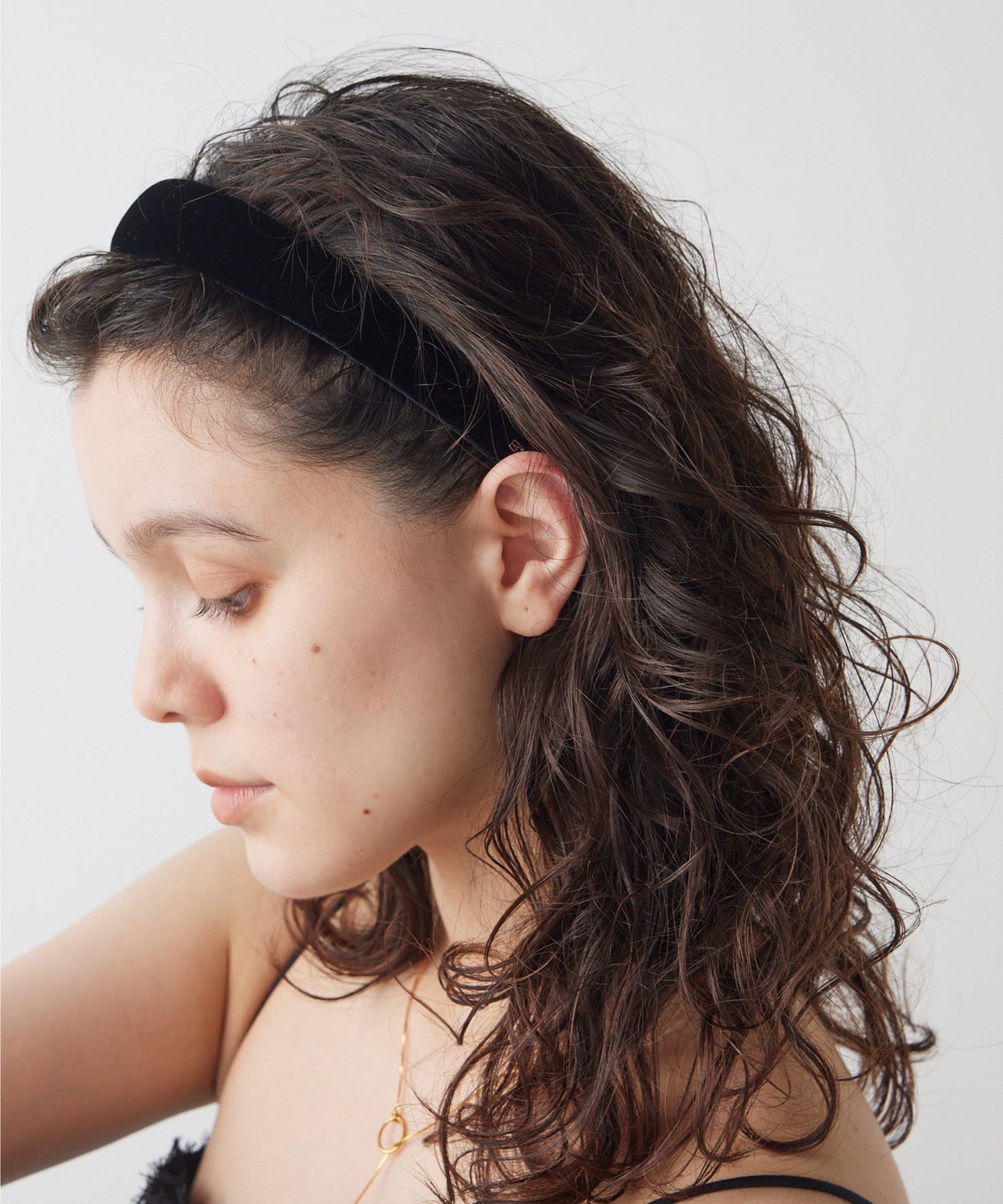 Alexandre De Paris】ベロアカチューシャ2.5cm | Whim Gazette(ウィム