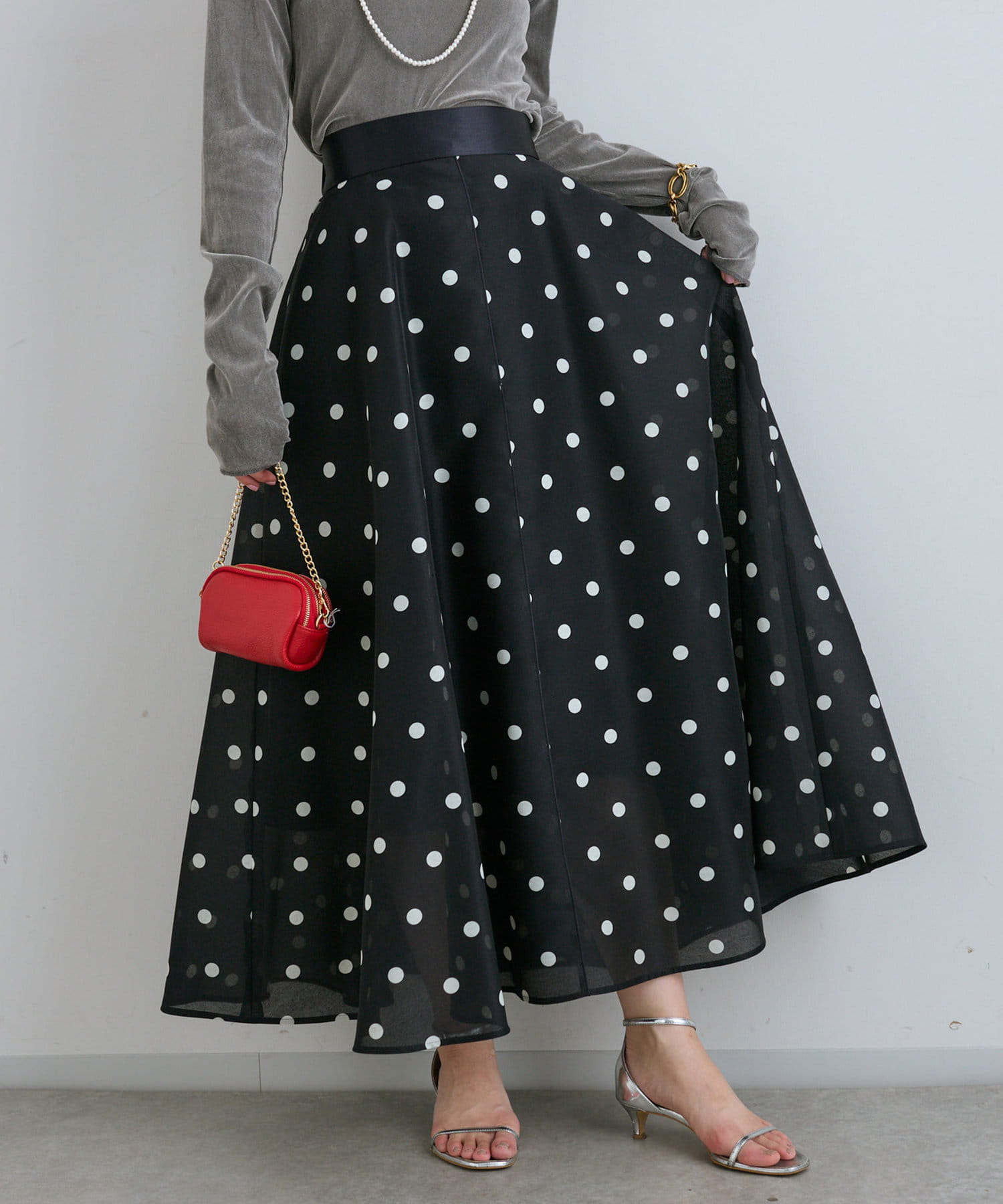 最強愛され】オーガンサーキュラースカート | La boutique BonBon(ラブ