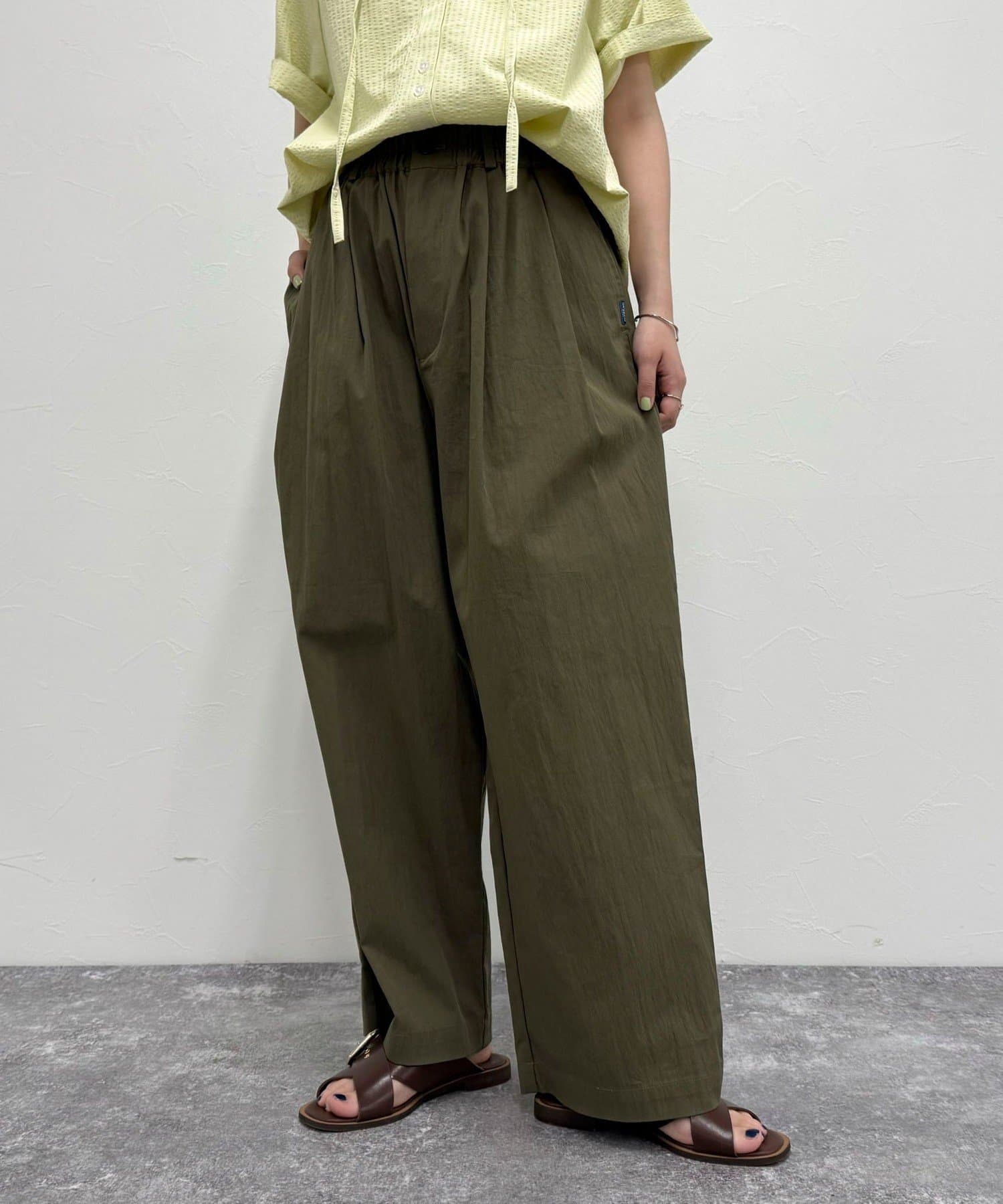 GEVACO/ゲバコ】ギャザーテーパードパンツ | FREDY & GLOSTER(フレディ