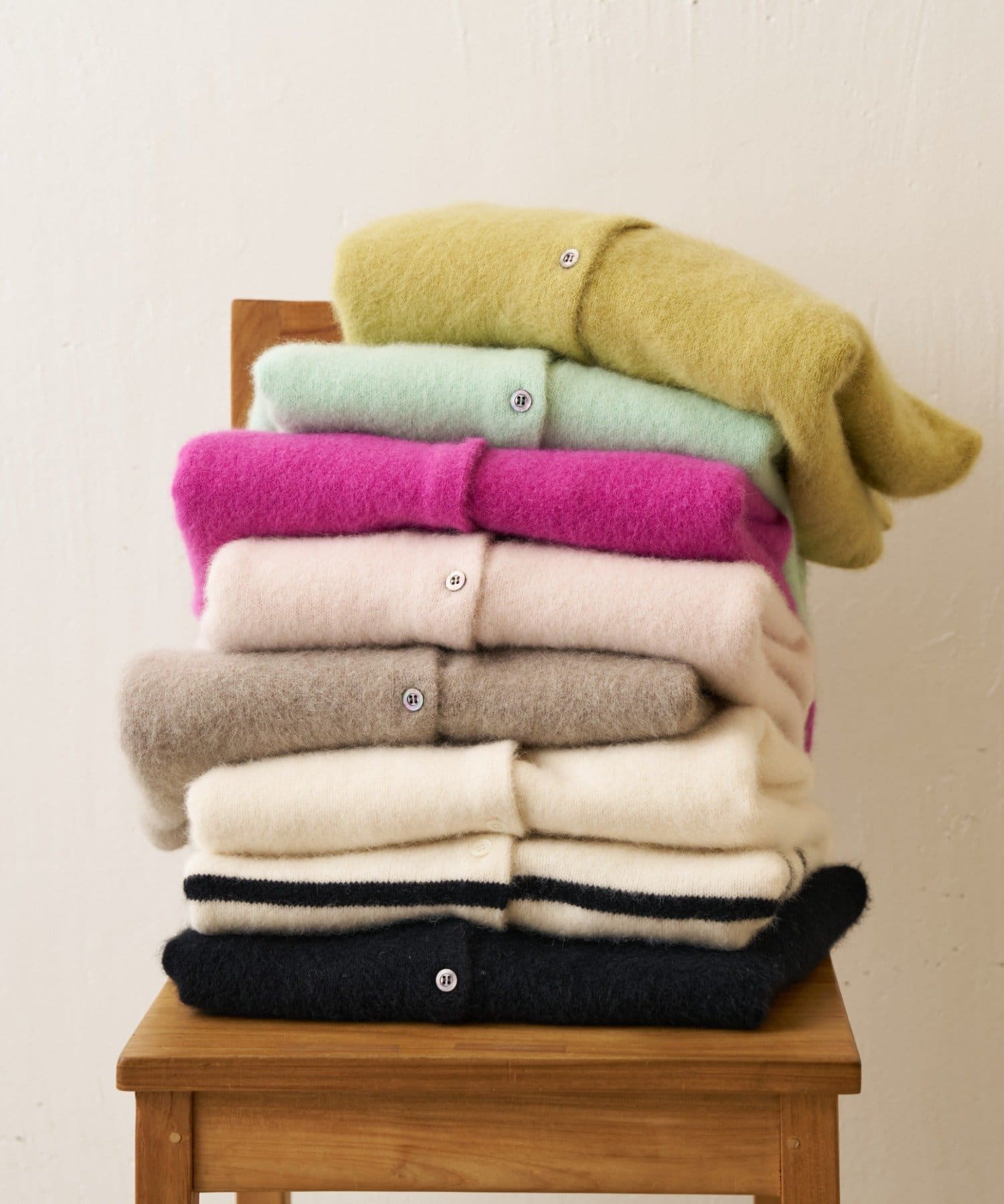 FOXウール後ろボタンニット | BEARDSLEY(ビアズリー)レディース | PAL