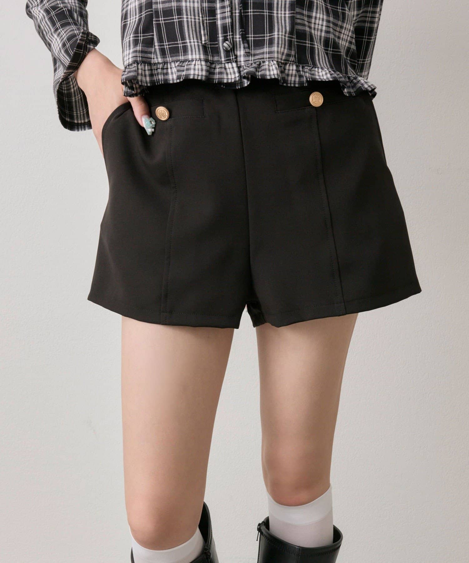 美脚見え◎】細見えショートパンツ | OLIVE des OLIVE(オリーブ デ