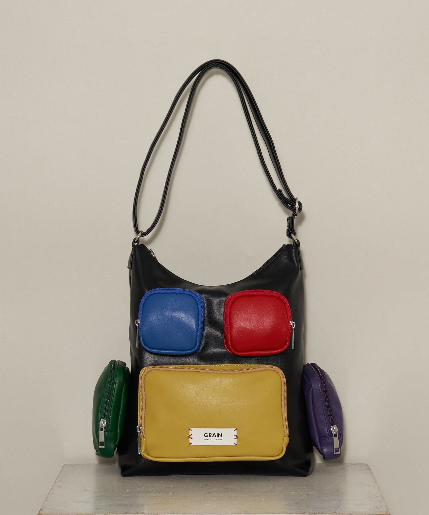 GRAIN/グレイン】マルチポケットショルダーバッグ | CIAOPANIC(チャオ