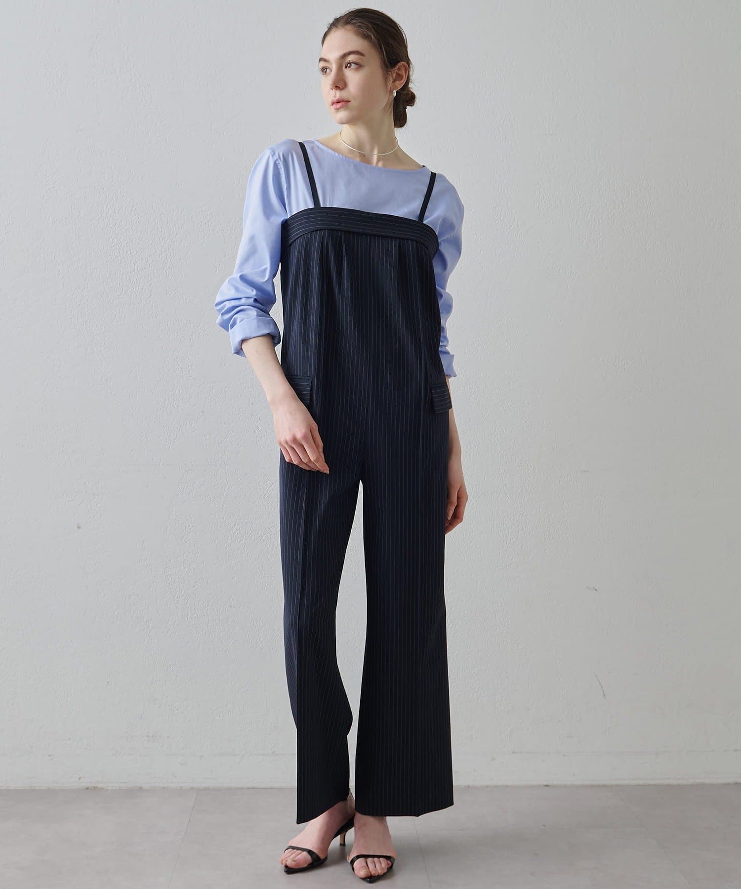 インフルエンサーコラボ】ストレッチクロスコンビネゾン | Drawing