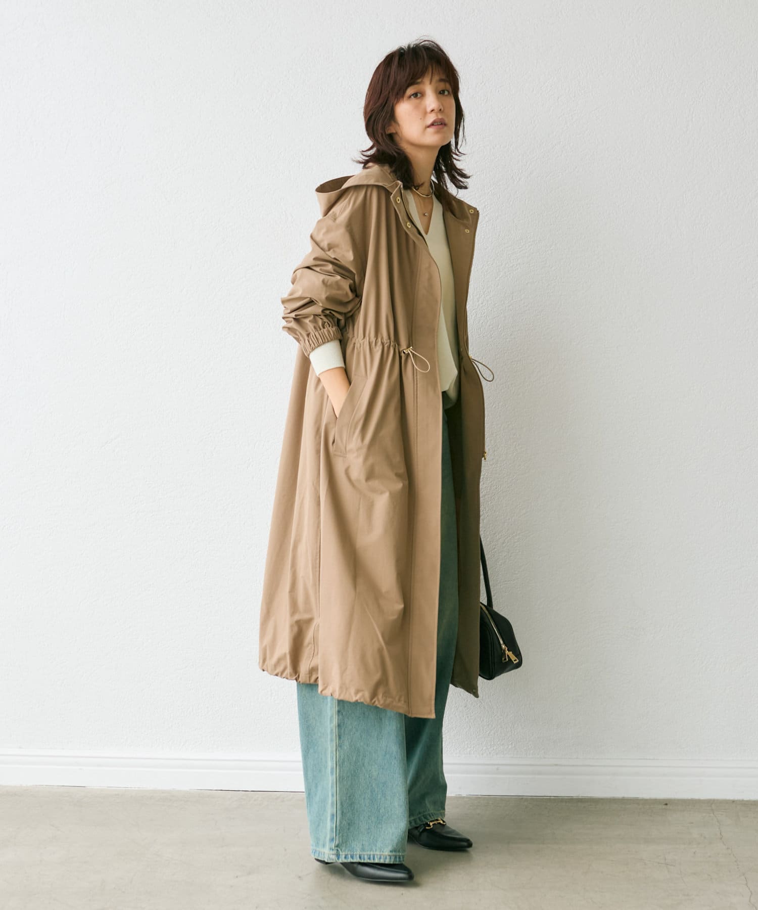 RIVE DROITE】フードモッズコート | OUTLET(アウトレット)レディース