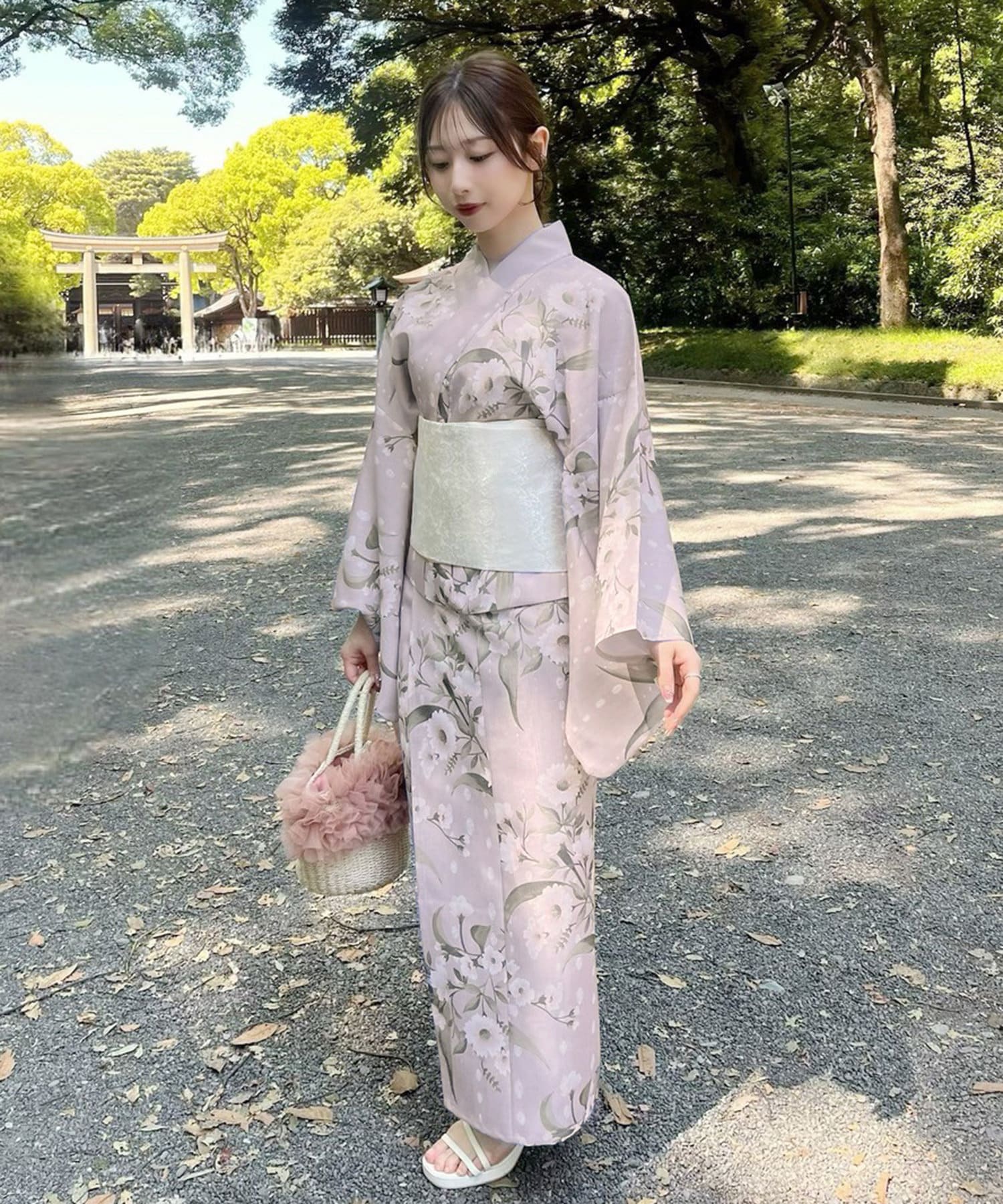 浴衣≪一人で着られる/二部式浴衣(スカートタイプ)≫ | one after