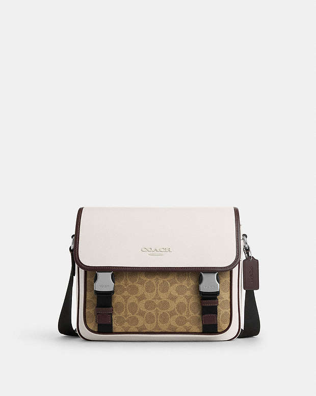 公式】コーチアウトレット | レーサー メッセンジャー・カラーブロック