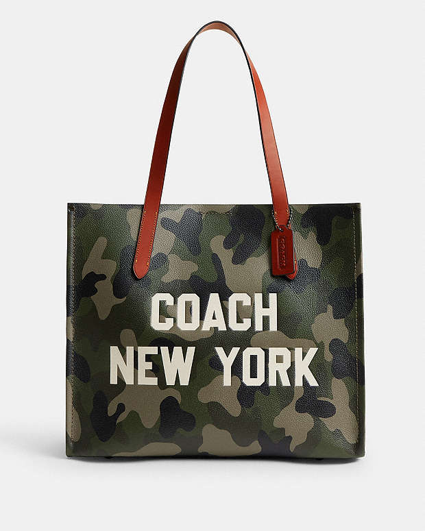 公式】COACH – コーチ | リレー トート バッグ・カモ プリント アンド