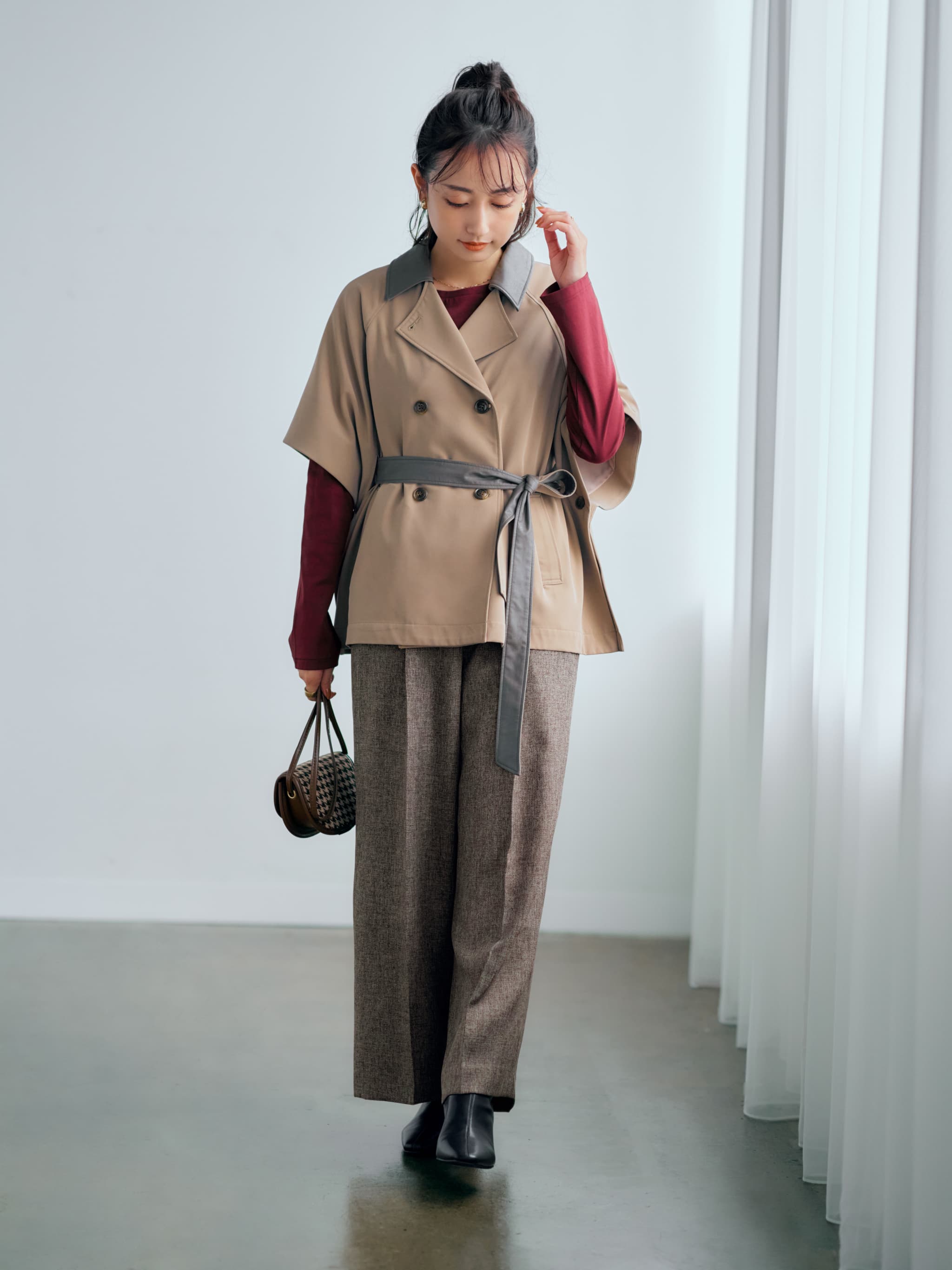 ツイードマリンパンツ-short & regular | 小柄・低身長女性向け