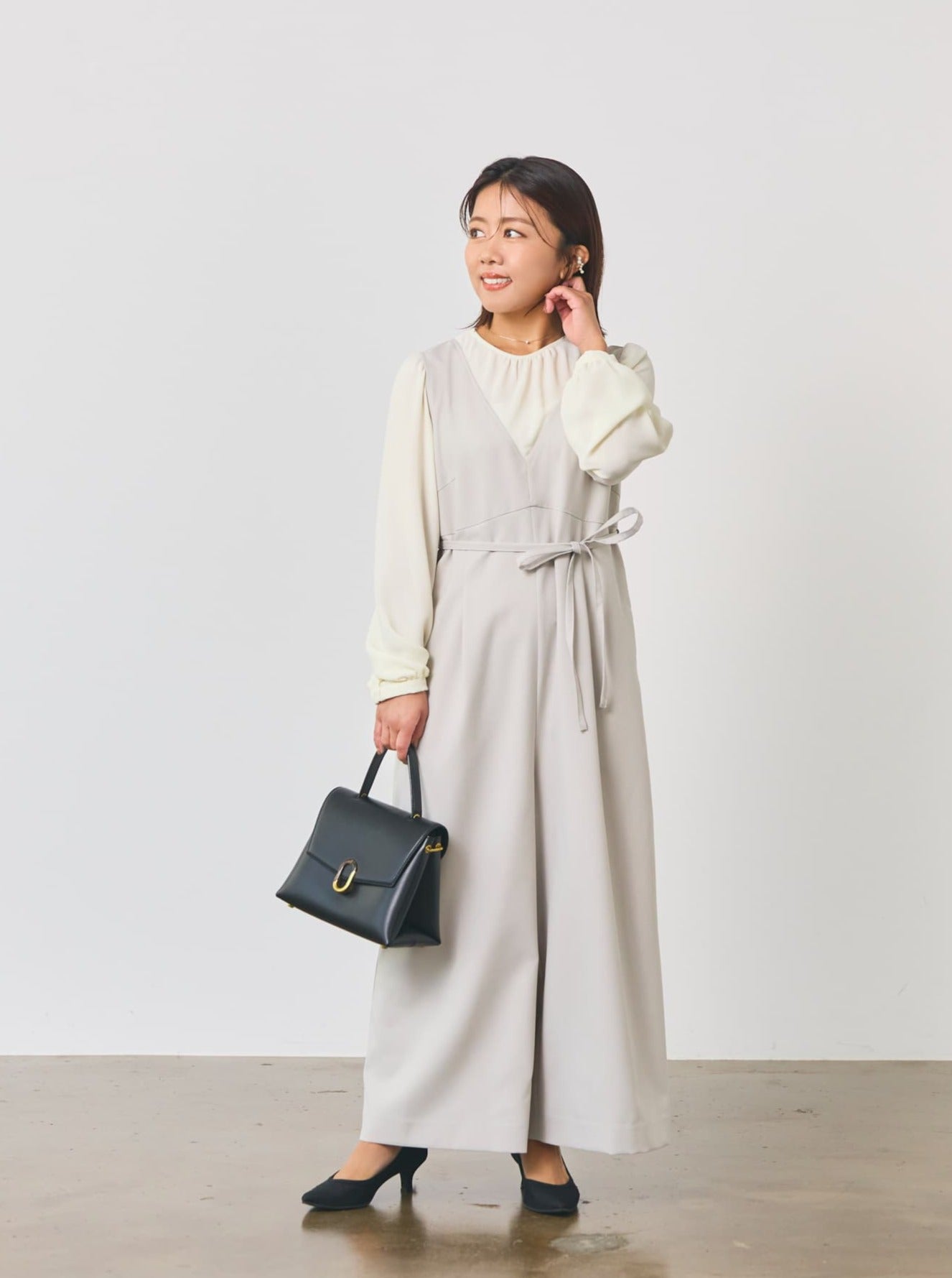 cahoさんコラボ】シフォンドッキングオールインワン-short & regular