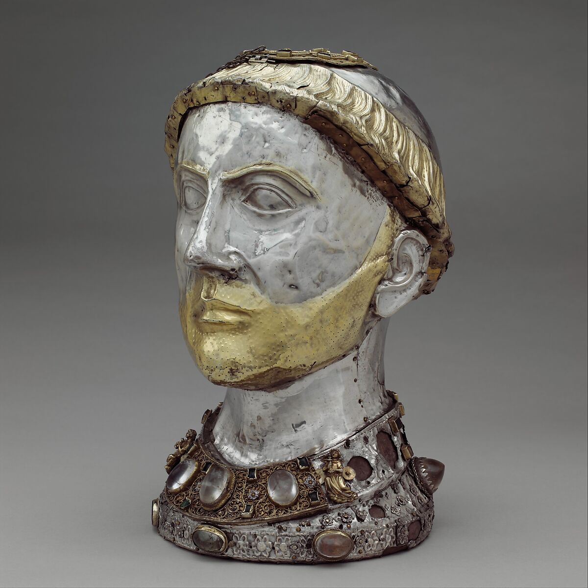 Reliquary Bust of Saint Yrieix - French - The Metropolitan Museum