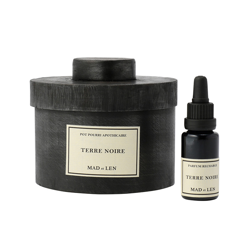 MAD et LEN（マドエレン）ポット ポプリ ヴェジェタル アンバー ダーク